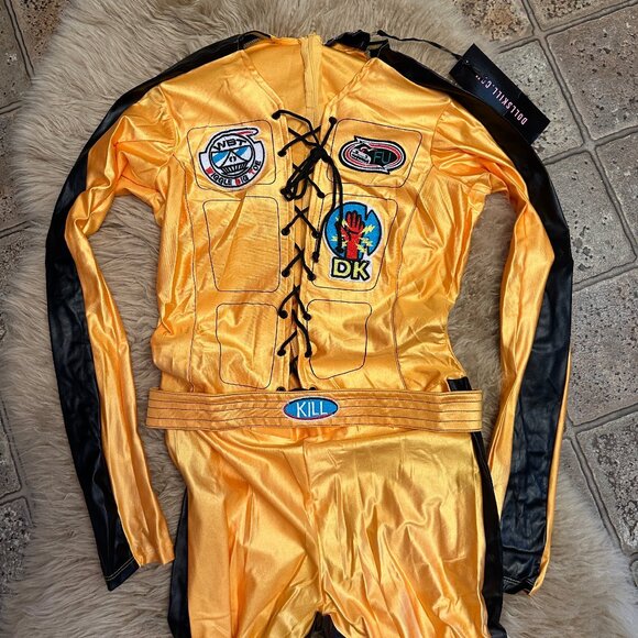 NWT Dolls Kill Black Mamba Assassin Costume - Picture 2 of 13